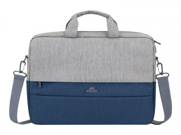 Riva NB Tasche Prater 15,6" gra/bla 7532