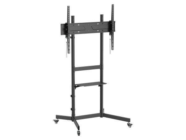 Equip TV-Wagen ECO 55"-100"/1TFT 70kg H.verstellbar sw