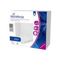 MediaRange CD-Leerhülle für 2 Dics 10.4mm transpa. Tray 5pcs