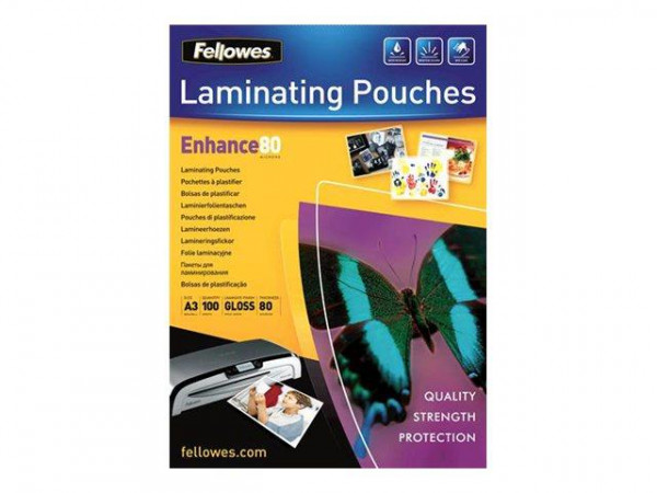 Fellowes Laminierfolie Capture A3 80 Mikron 100er Pack
