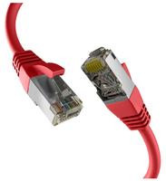 EFB CAT8.1 ROT 2m RJ45 PATCHKABEL S/FTP PIMF