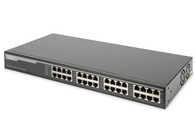 DIGITUS 16 Port Gigabit PoE+ Injektor