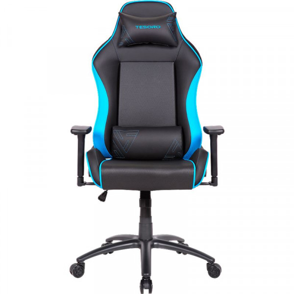TESORO Gaming Stuhl Tesoro F715 Alphaeon S1 schwarz/blau PU