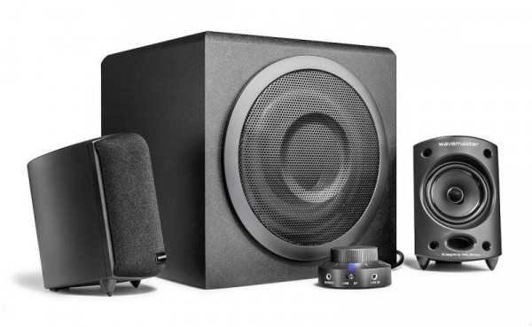Aktivboxen Wavemaster MOODY BT 2.1 Bluetooth black retail