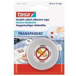 tesa doppelseitiges Klebeband 10m 12mm transparent