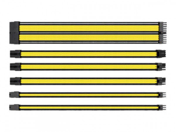 Kabelverlängerung Thermaltake TtMod SleeveCable black/yellow