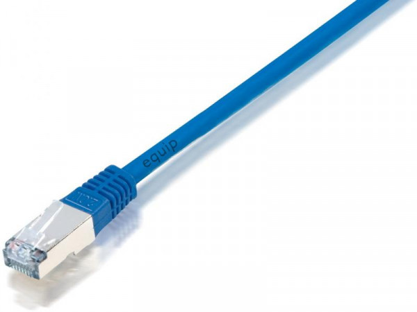 Equip Patchkabel Cat5e F/UTP 2xRJ45 0.50m blau Polybeutel