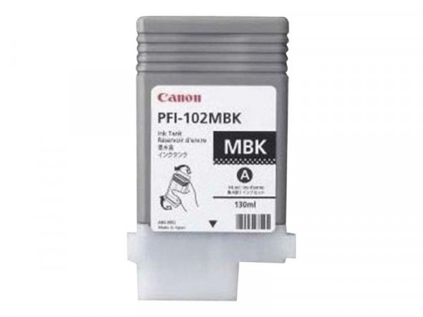 Patrone Canon PFI102mbk matt black pigmentiert
