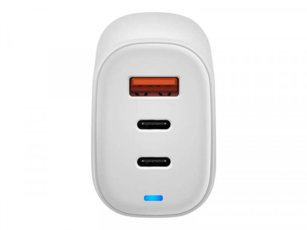 Acer GaN 65W, three-port Charger, 2 x typeC and 1 x typeA,