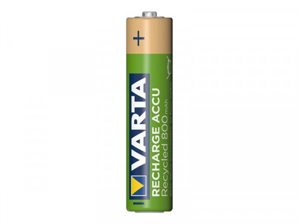 Varta Akku RECHARGE Recycled AAA HR03 800mAh 2St.