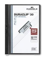 DURABLE Klemm-Mappe Duraclip Original 30 anthrazit 25 St