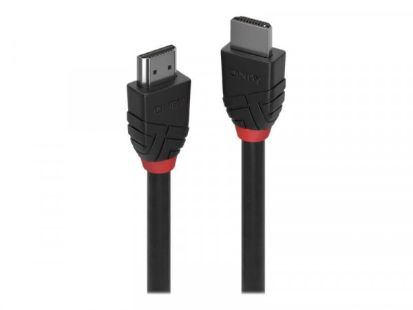 LINDY HDMI Kabel 8K60Hz, Black Line 1m