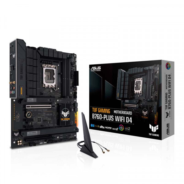 Mainboard ASUS TUF GAMING B760-PLUS WIFI D4 (INTEL,1700,DDR4,ATX)