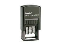 trodat Datumstempel Printy /L2 Lagertext+Kissen bl-rot 4850