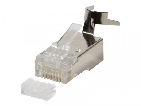 LogiLink Modular RJ45 für Cat7,Cat.6A, Cat6 Kabel, 10 Stk.