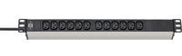 Steckdosenleiste Alu-Line 48,3cm Brennenstuhl 12xC13 2m