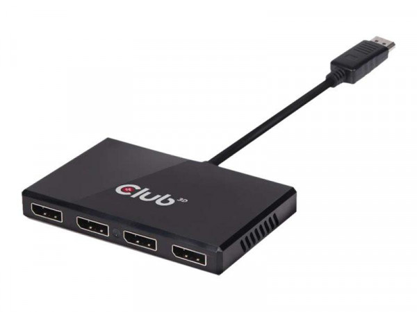 Club3D Multi Streaming Transport Hub 1xDP->4xDP