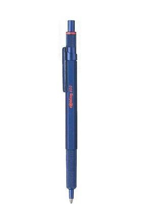 ROTRING Kugelschreiber 600 Metallic-Blau M Blau