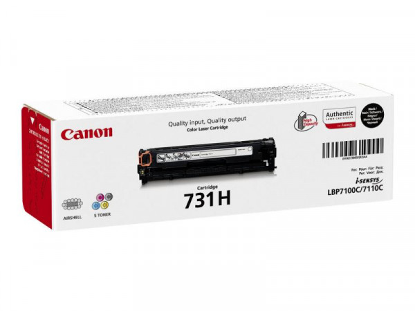Toner Canon 731 black HC 2400 Seiten