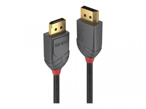 Lindy DisplayPort Kabel Anthra Line 1m