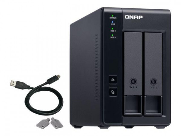 QNAP NAS TR-002 2-Bay JBOD Erweiterungseinheit
