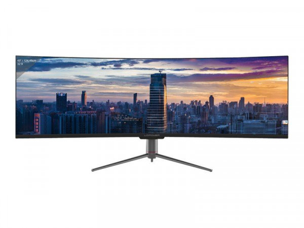 LC-Power 124,5cm (49") LC-M49-DQHD-120-C-Q VA+DP+HDMI