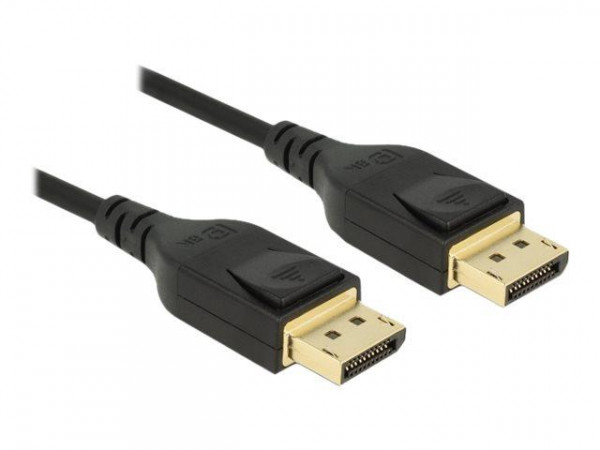 DELOCK DisplayPort Kabel St > St 8K 60Hz 1.00m schwarz