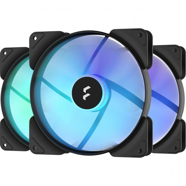Lüfter FRACTAL-DESIGN Aspect 14 RGB Black Frame 3-Pack