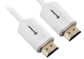 Sharkoon Kabel HMDI -> HDMI 4K 1m weiß