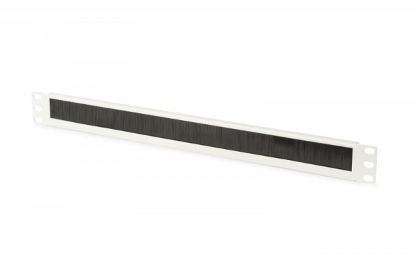 DIGITUS Kabelbürstenleiste 1HE Öffnung 24x423mm grau