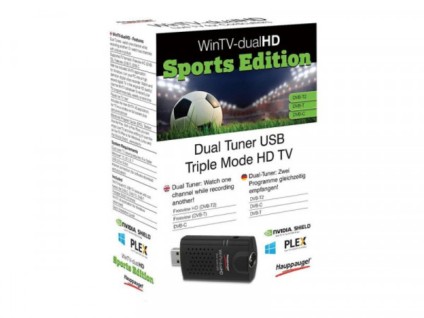 Hauppauge TV-Tuner WinTV-dualHD Sports Edt. DVB-T/T2 HD/-