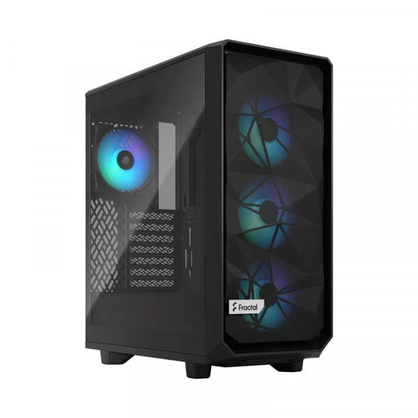 Gehäuse FRACTAL DESIGN Meshify 2 Compact Lite RGB Black TG