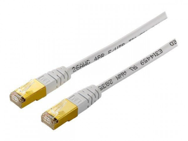 Equip Patchkabel Cat5e F/UTP 2xRJ45 10.00m weiß Polybeutel
