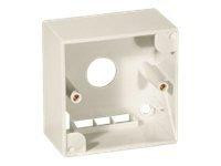 Equip Halterung f. Frontplatte (246517) Perlweiß RAL1013 1er
