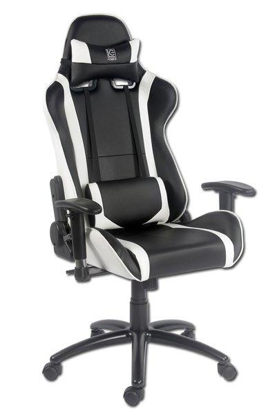 LC-POWER Gaming Stuhl LC-Power LC-GC-2 schwarz/weiß