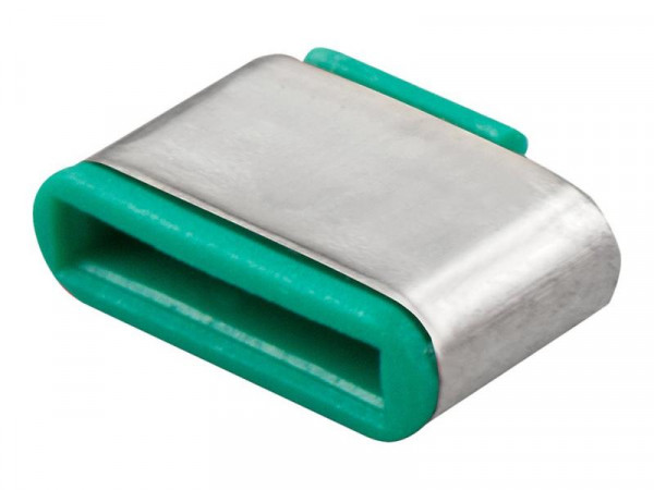 Lindy USB Typ C Port Schloss grün 10 Stück