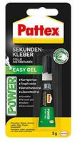 Pattex Sekundenkleber Power Easy Gel, Tube, 3g