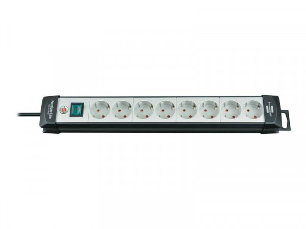 Steckdoseneiste Brennenstuhl Premium-Line 8fach sw/grau 3m