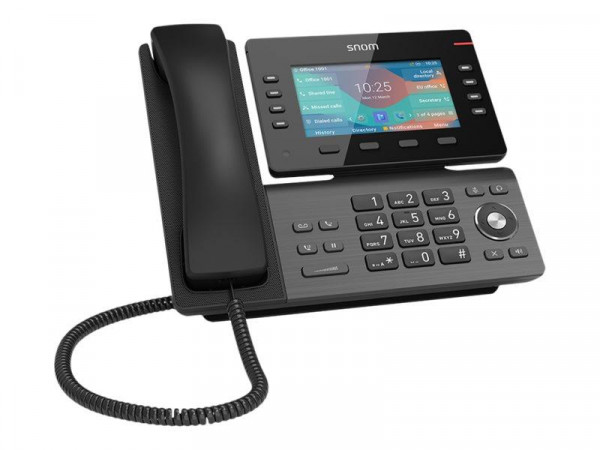 Snom Telefon D862 schwarz ohne Netzteil