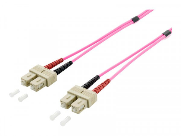 Equip LWL Patchkabel SC->SC 5.00m Multimode Duplex OM4