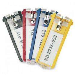 DURABLE Schlüsselanhänger Key Clip 6 Stück farbig sortiert