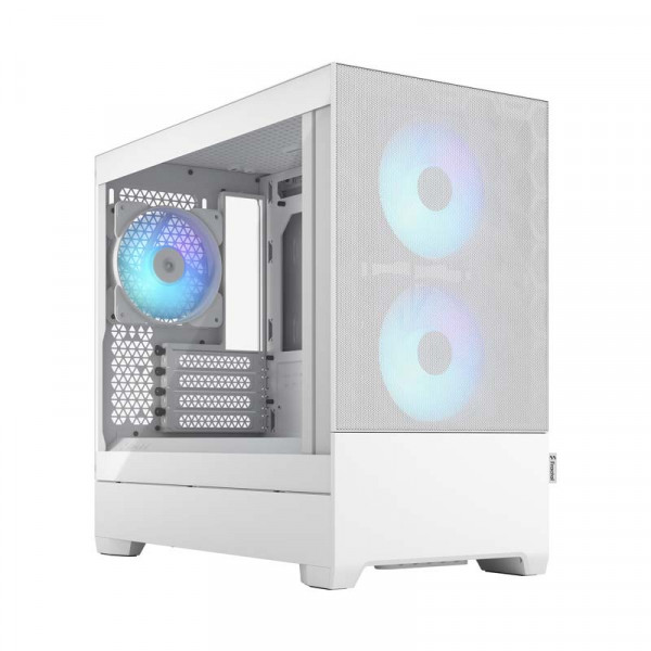 Gehäuse FRACTAL DESIGN Pop Mini Air RGB White TG Clear Tint