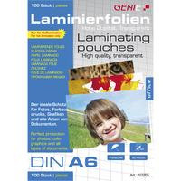 GENIE Laminiertaschen 100 A6 - Folien