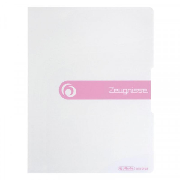 Herlitz Sichtbuch "Zeugnisse" weiß 20 Hüllen