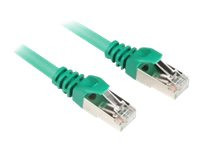 Sharkoon Kabel RJ45 CAT.6 SFTP 10,0m grün