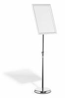 DURABLE Bodenständer INFO Aluminium Klapprahmen A3 silber