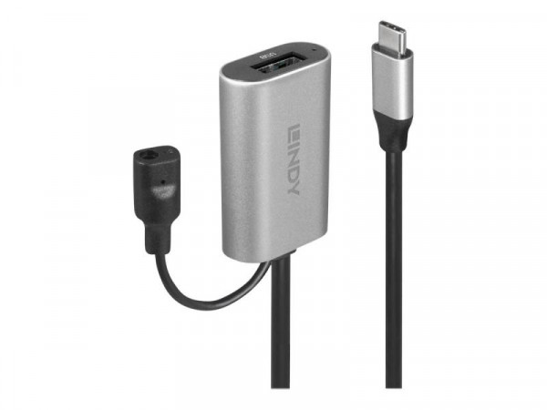 Lindy USB 3.1 Aktiv-Verlängerung Typ C/A M/F 5m