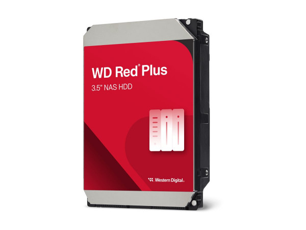 WD Red Plus 8.9cm (3.5") 12TB SATA3 7200 256MB WD120EFGX