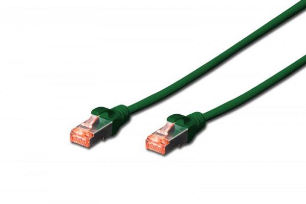 DIGITUS Patchkabel Cat6 S/FTP 2xRJ45 2.0m grün