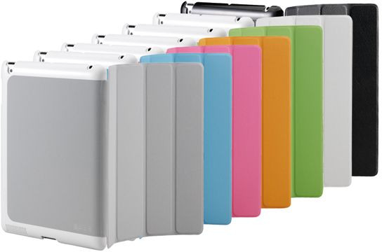 CoolerMaster Wake Up Folio für iPad2+3+4 hellgrau